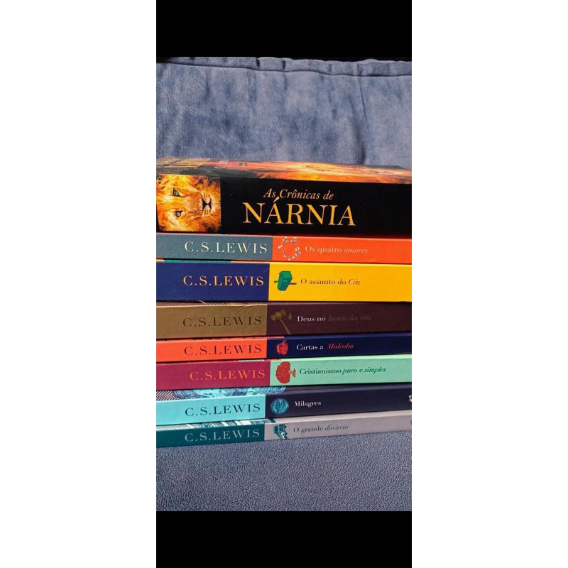 Box 13 Livros c. s. Lewis Capa Dura Coleção Completa + Livro As Crônicas de  Nárnia Volume Único c. s. Lewis em Promoção na Americanas