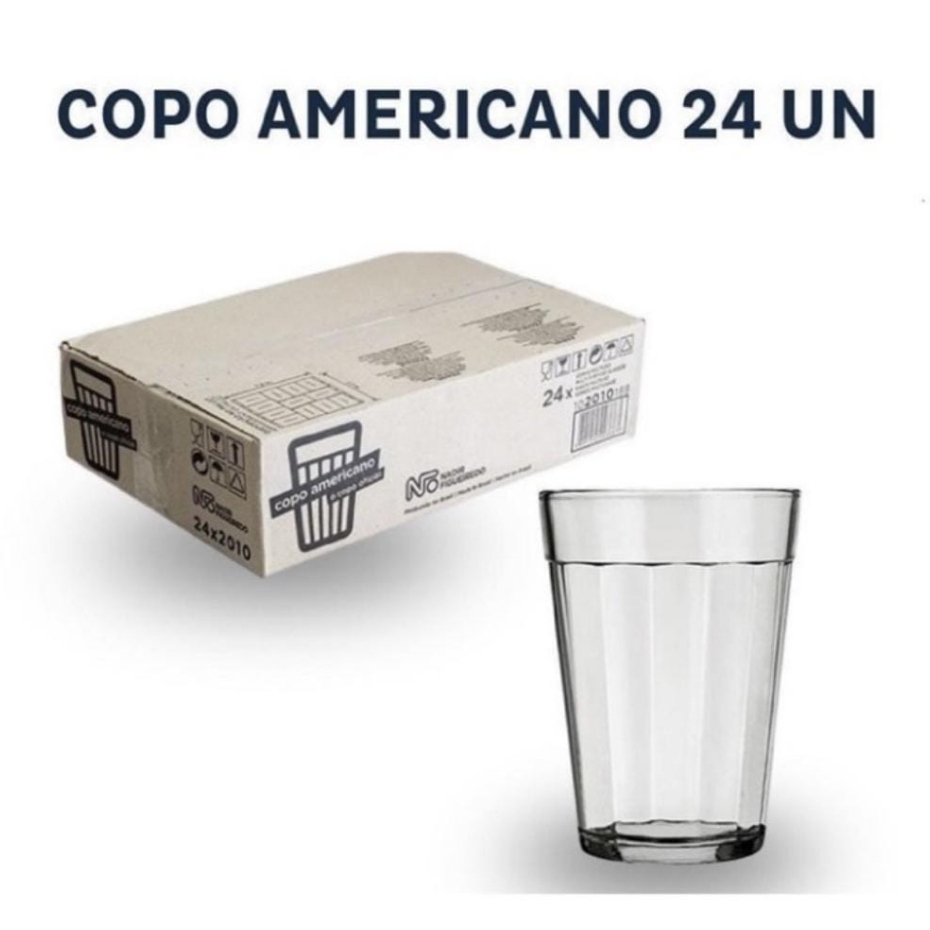 Jogo de copo americano 200ml (10 Peças) - Alumínios Ceará