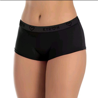 Kit com 3 Calcinhas Boxer Feminina cintura alta Box shortinho levanta  bumbum cálesson confortável