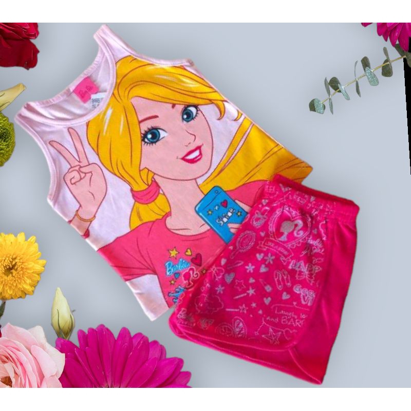 Roupa/conjunto menina infantil Blogueira Barbie