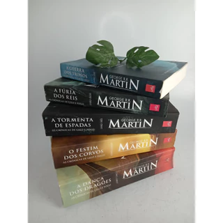 Livro As Cronicas de Gelo e Fogo George R.R. Martin
