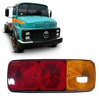 LANTERNA TRASEIRA CAMINHÃO MB 608 1111 1113 1114 1313 1513 1519 1524 2013 2019 2213 DE 1980 A 1988 em Oferta na Shopee