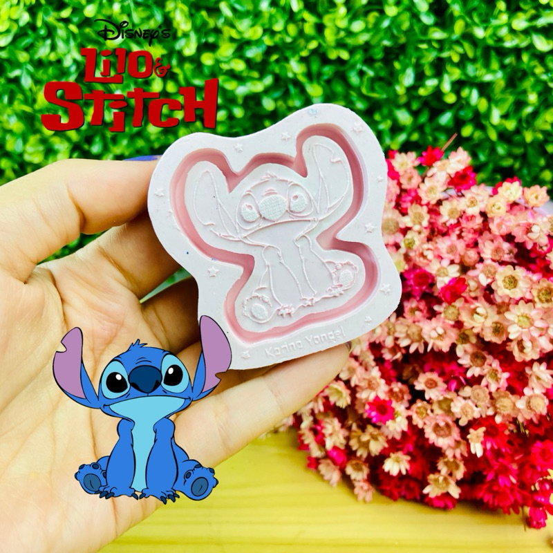 Molde Shake De Silicone Lilo stitch | Shopee Brasil