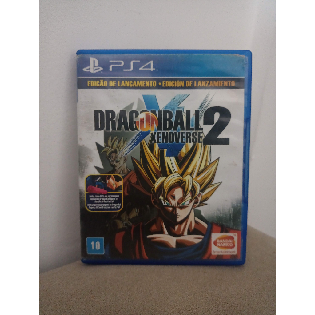 Jogo PS4 Luta Dragon Ball Xenoverse 2 Mídia Física Novo