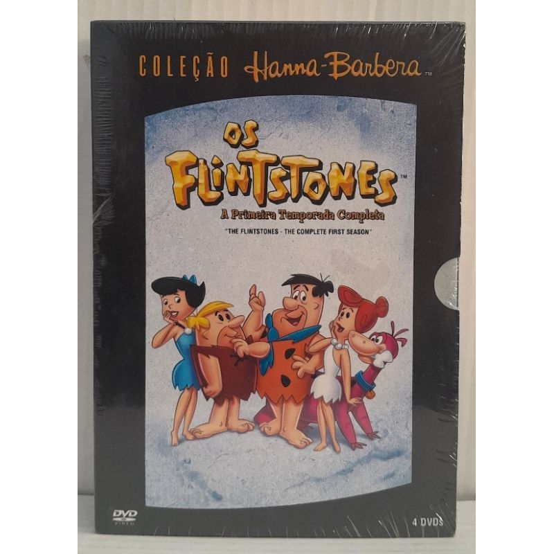 Dvd Os Flintstones - 1ª Temporada - 4 Discos - Deslacrado Sem Uso ...