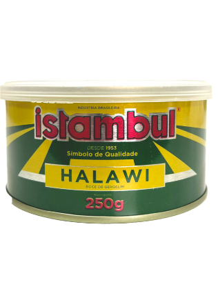 Halawi original doce árabe lata Istambul 250g | Shopee Brasil