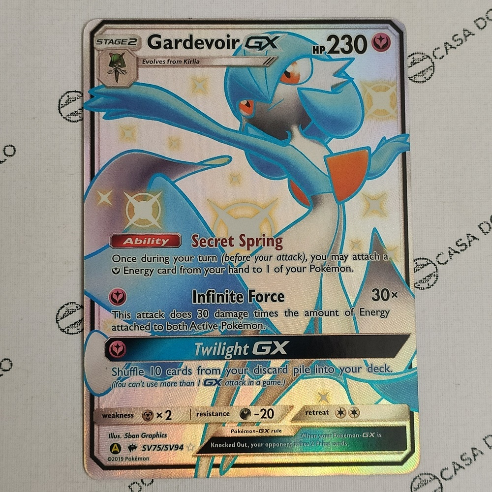 Card Pokémon Gardevoir Gx Original Copag