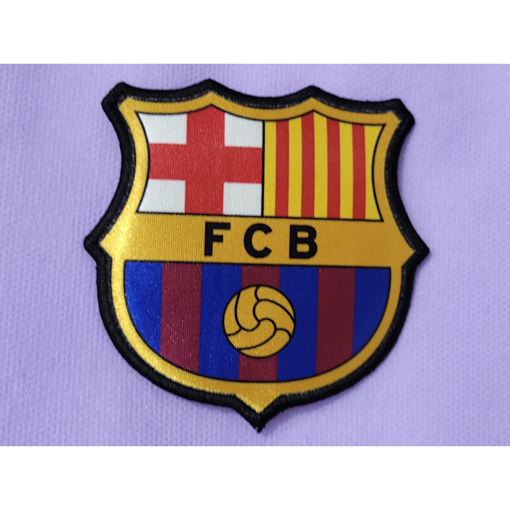 patch escudo do barcelona bordado termocolante ou velcro