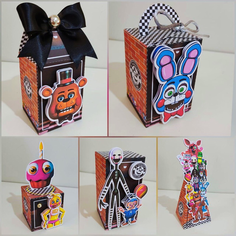 kit Caixas Personalizas Animatronics 5-25 unidades | Shopee Brasil