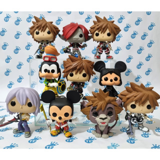 Coleção Kingdom Hearts Funko Pop Original Goofy 263 Mickey 261 Riku 333 Sora 331 Sora monster