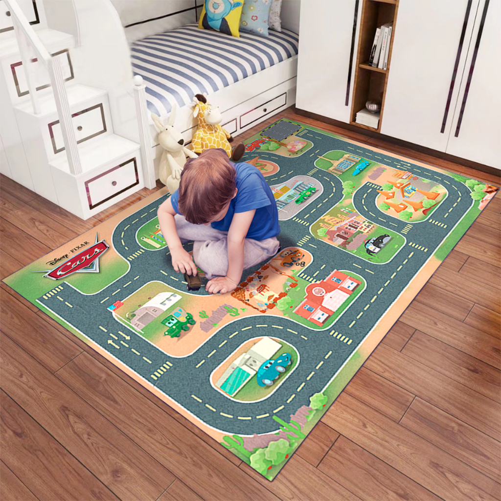 Pista para Carrinhos Carros Desenho Radiator Springs 1,50x1m