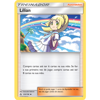 Carta Pokémon TCG - Lílian (125/156) - Incomum