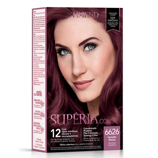Amend Kit Tonalizante Supéria Color 6626 Vermelho Marsala em Oferta na Shopee