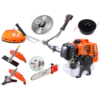 Roçadeira Gasolina Pro 75cc + Motopoda Minimotosserra Motopodador em Oferta na Shopee