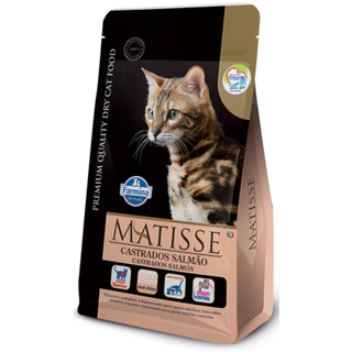 Ração Para Gatos Castrados Sabor Salmão 7,5kg Matisse