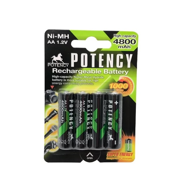 aa rechargeable battery 4800mah 1.5V Flashlight Remote Control Camera  battery pilas recargables aa pilha recarregável