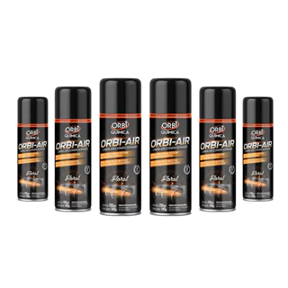 Kit 6 Limpa Ar Condicionado 200ml 140g Orbi