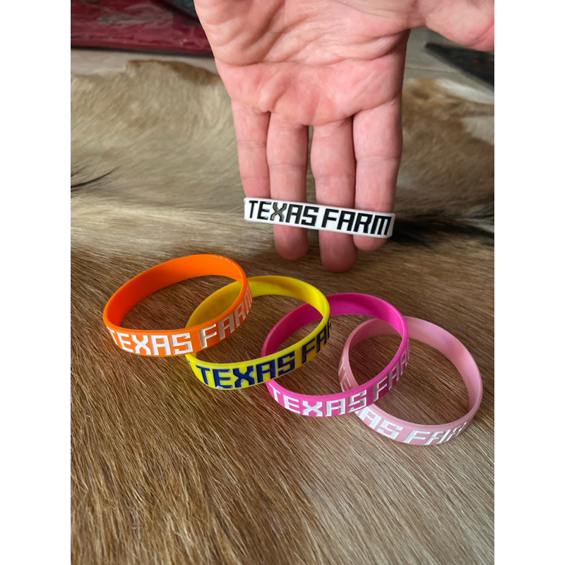 Pulseira De Silicone Texas Farm Shopee Brasil