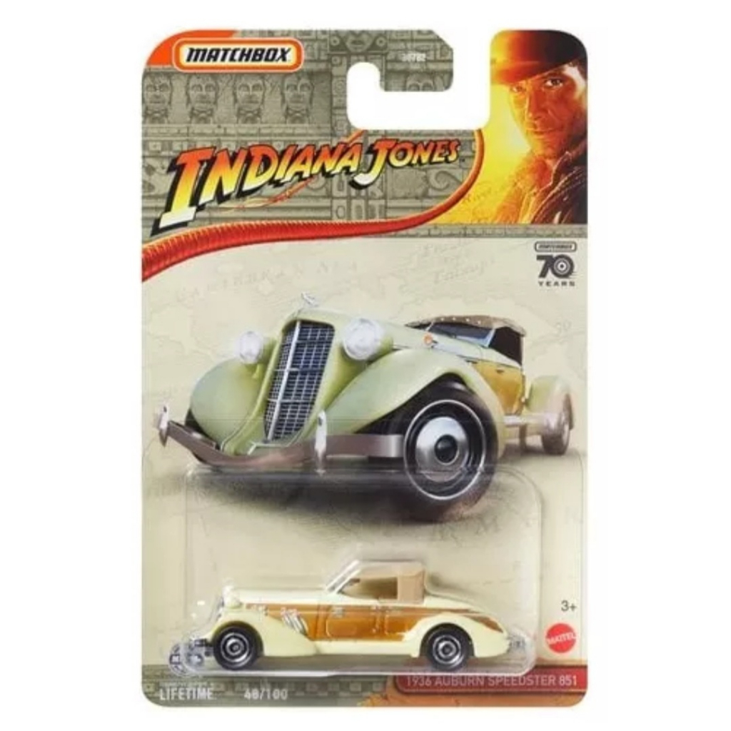 Matchbox 1936 Auburn Speedster 851 Filme Indiana Jones Shopee Brasil
