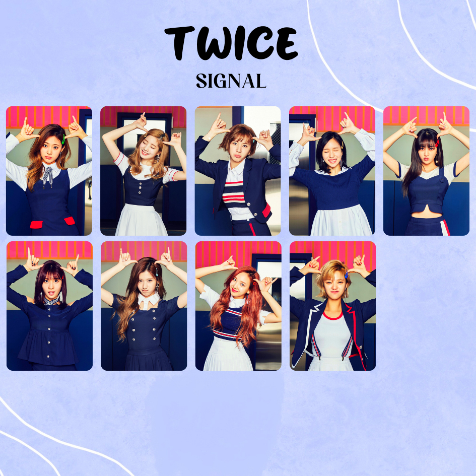 Photocards Twice Signal | Shopee Brasil