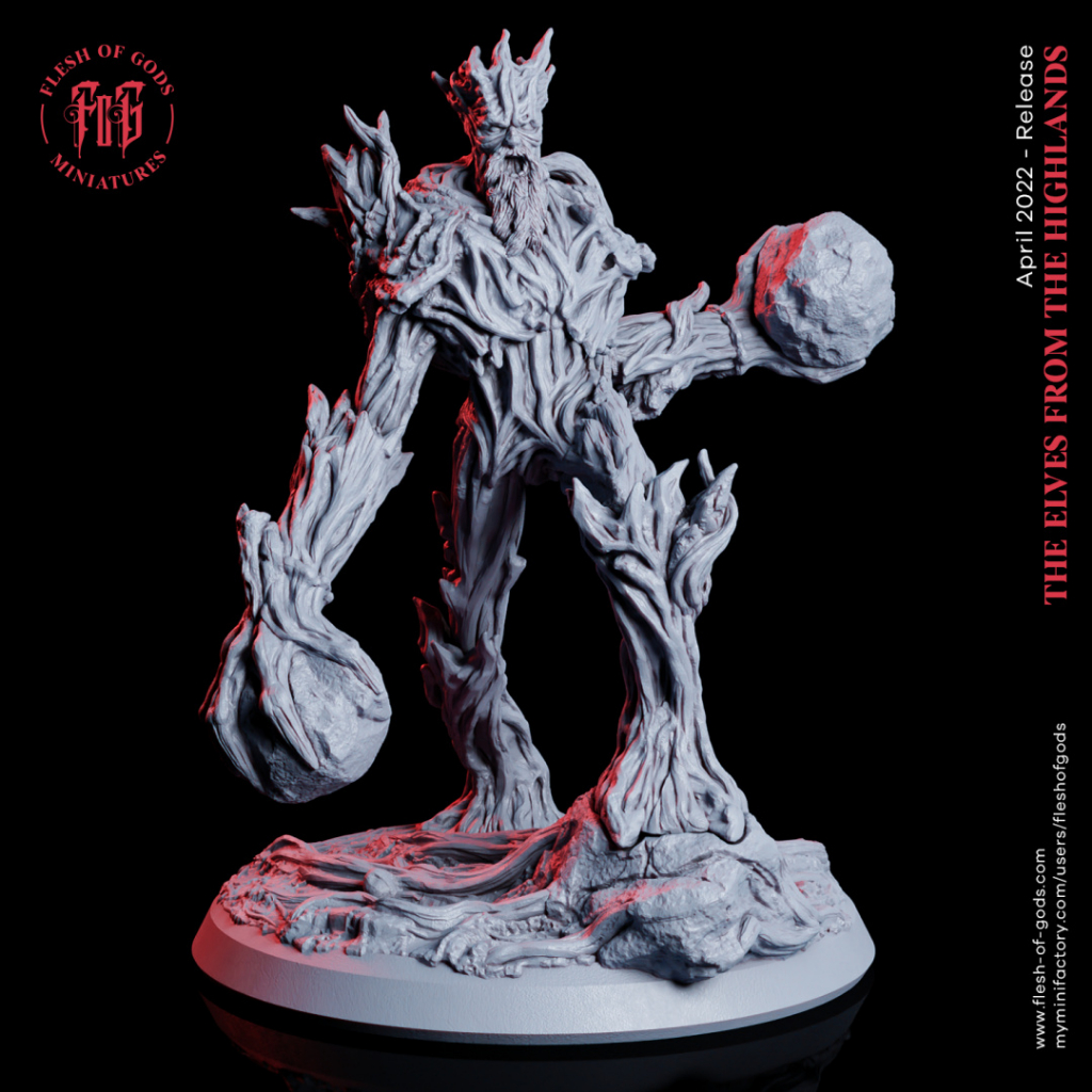 Miniatura de Rpg - Treant | Shopee Brasil
