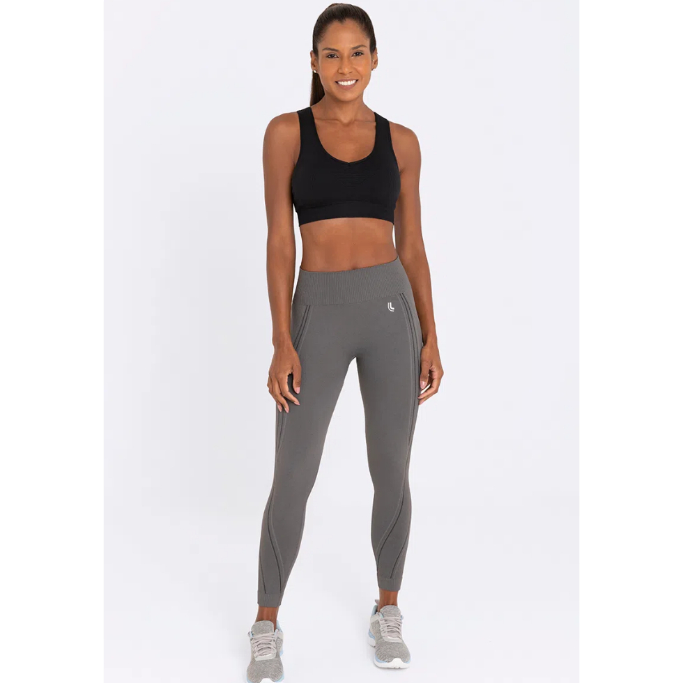 Conjunto Lupo Calça Legging Top Feminino Fitness Academia Leguin