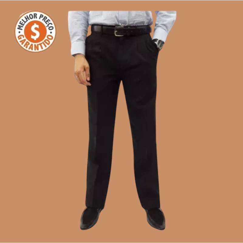Calça Social Masculina Segurança Garçom Uniforme Shopee Brasil