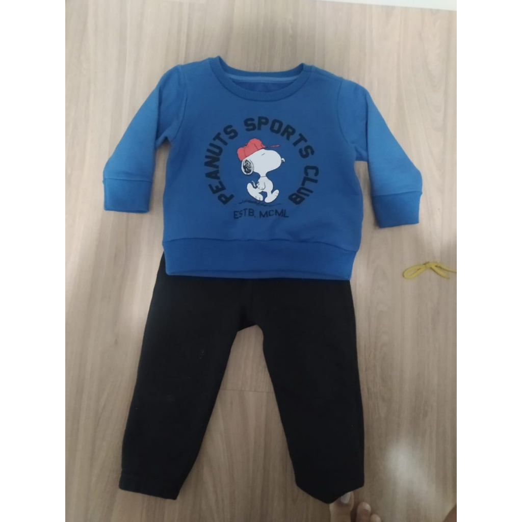 Conjunto moletom best sale infantil c&a