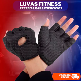 Luva para Academia Esporte Musculação Exercícios Neoprene Treino Profissional Confortável Macia Novo