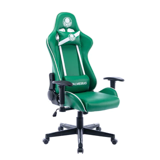 Cadeira Gamer Palmeiras Giratória Boxbit modelo Invicto Inclinável