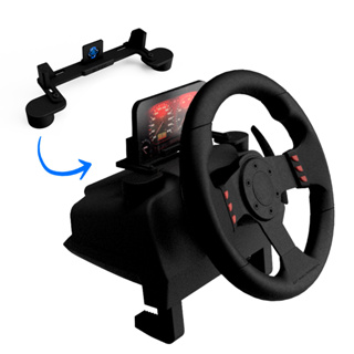 1pc jogo de corrida volante clip suporte compatível logitech g920