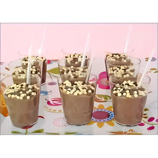 Copo mini doce cristal 25 ml 50 unidades com colher - brigadeiro de colher doce de colher strawplast