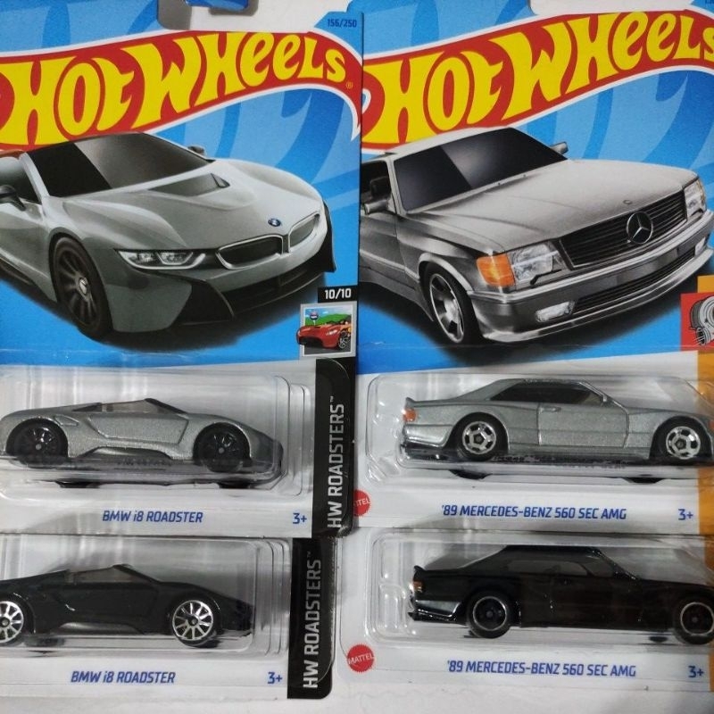 BMW i8 Roadster - HW Roadsters - Grå - Hot Wheels