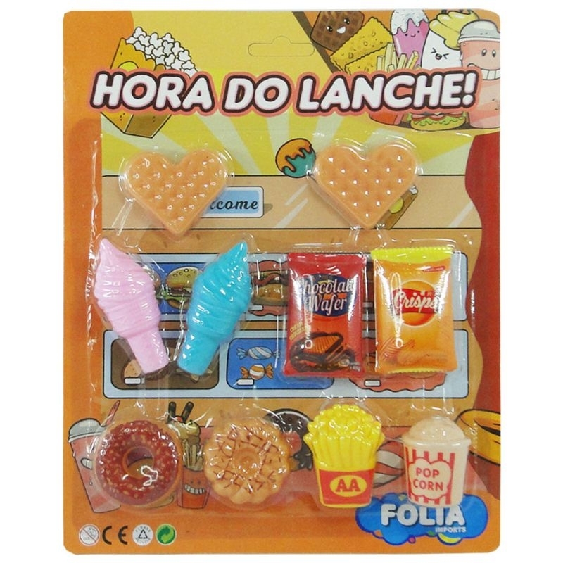 Kit Sorvetinho Com 5 Peças Brinquedo Cozinha Montar Sorvete