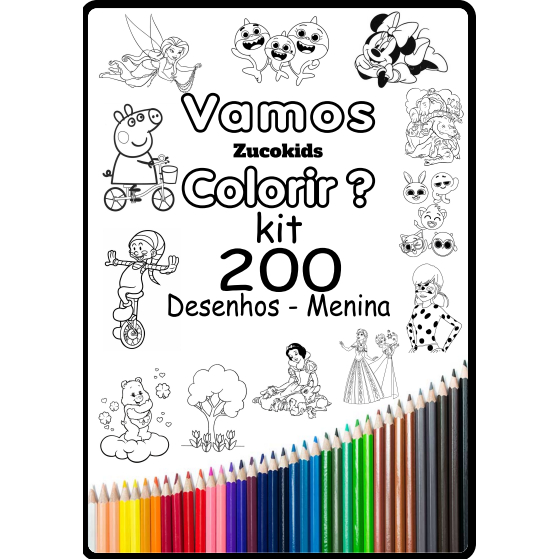 50 Desenhos Para Pintar E Colorir Dragon Ball Z - Folha A4 Inteira