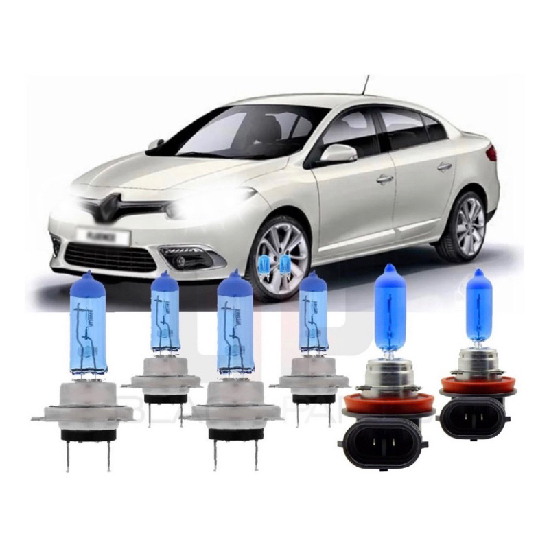 Lampadas Super Branca Fluence 2011 A 2016 Efeito Xenon 8500k