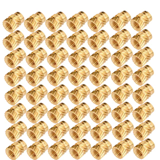Kit 30 Inserto Impressões 3d Metálico De Rosca M3