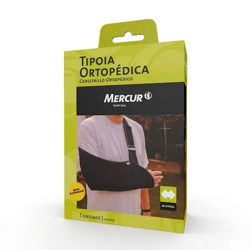 tipoia ortopedica cabestrillo ortopedico tamanho P - M - G - GG mercur.