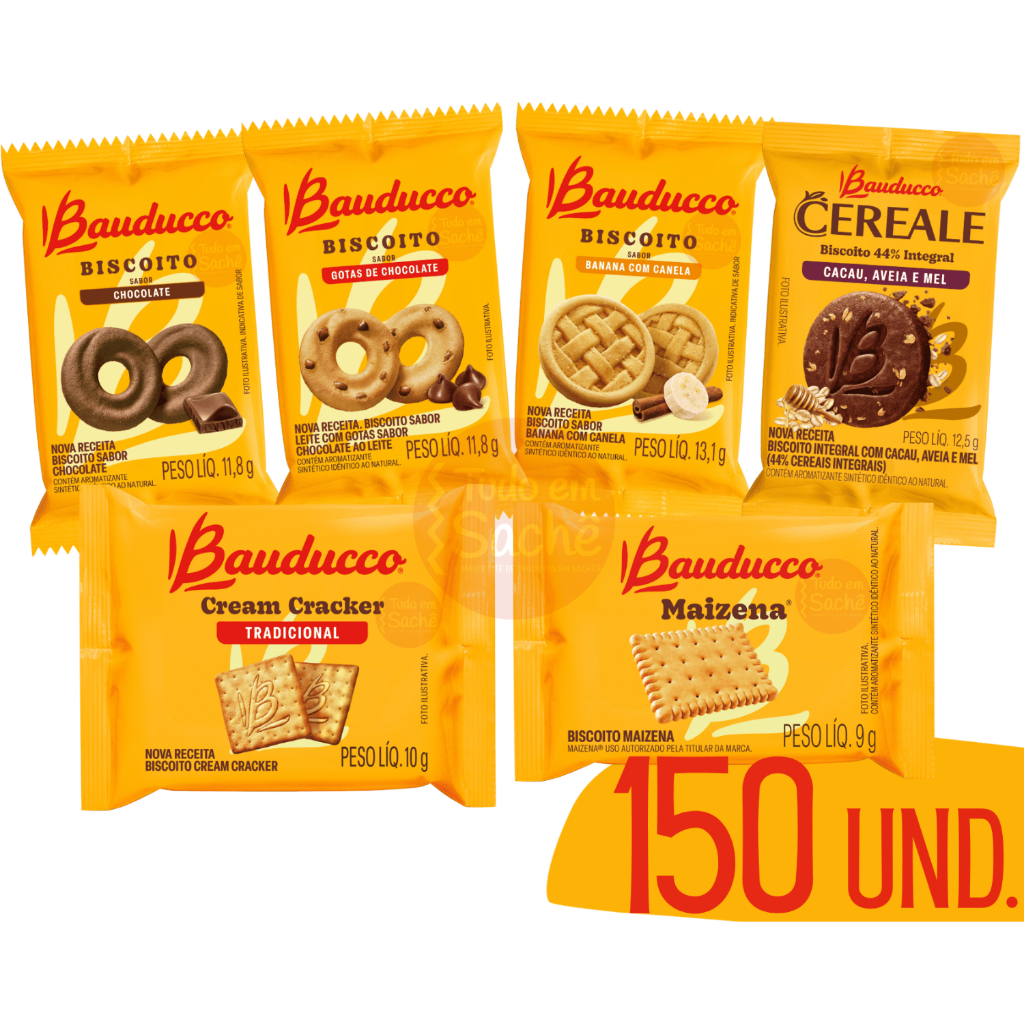 Biscoito Cereale Cacau Bauducco 170g, 1 unidade