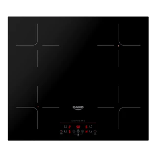Fogão Cooktop De Indução 4 Bocas Dako Supreme Preto 220v