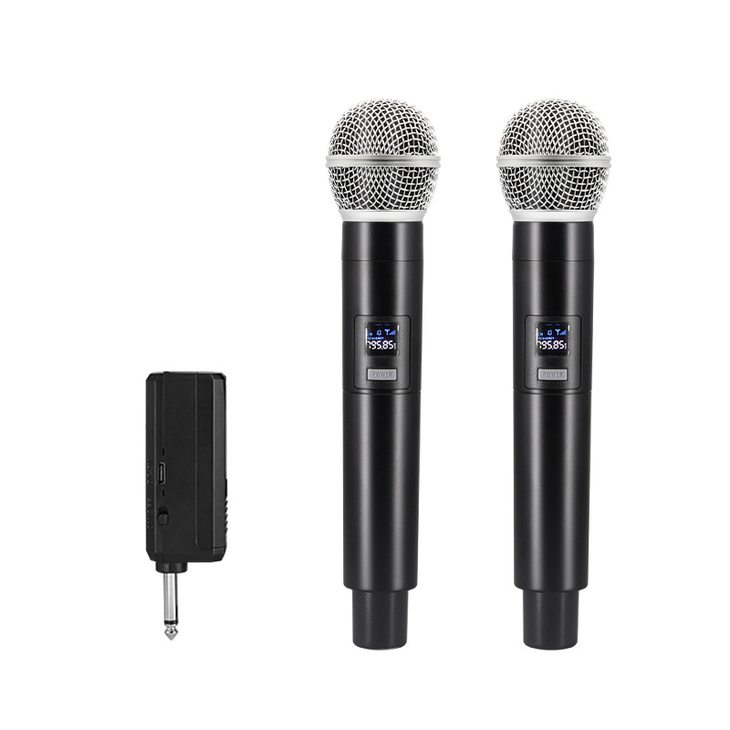 Microfones Sem Fio Profissional Duplo Recarregável K-58