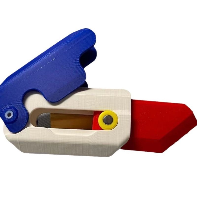 Aleatório 3D Gravidade Rabanete Faca Straight Jump Mini Bounce Modelo Descompressão Toy Plastic Toy Knife