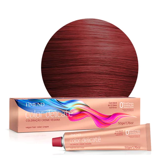 Amend Coloração Color Delicaté 0.6 Vermelho Intensificador 50g em Oferta na Shopee