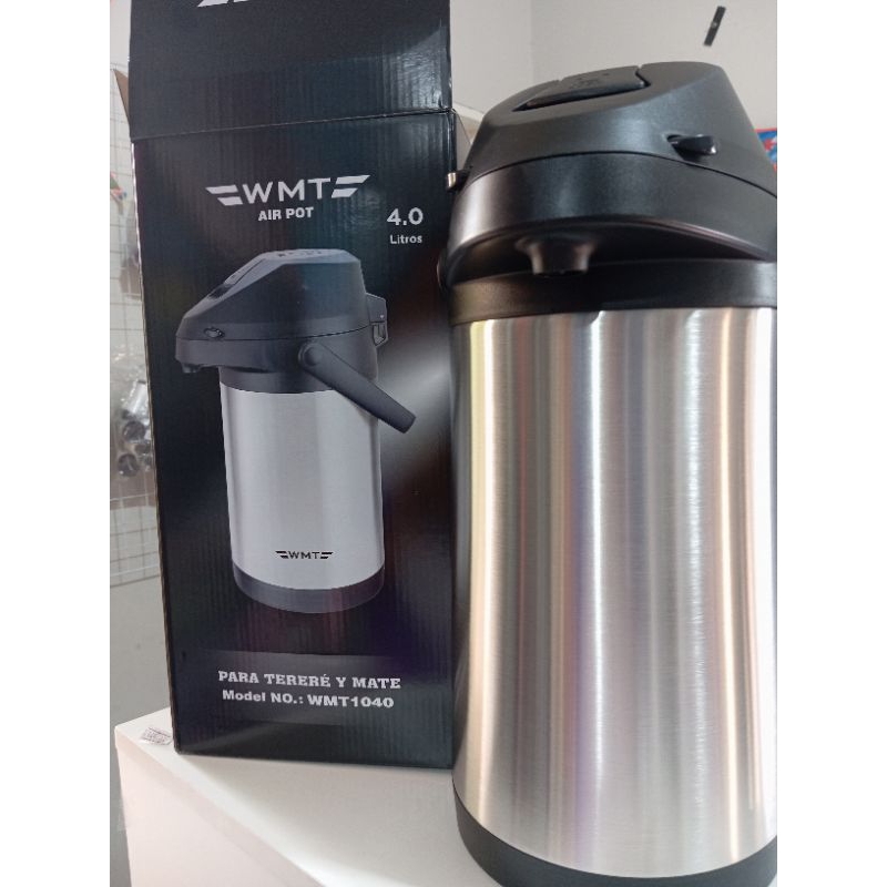 Garrafa De Inox Térmica WMT 4 litros