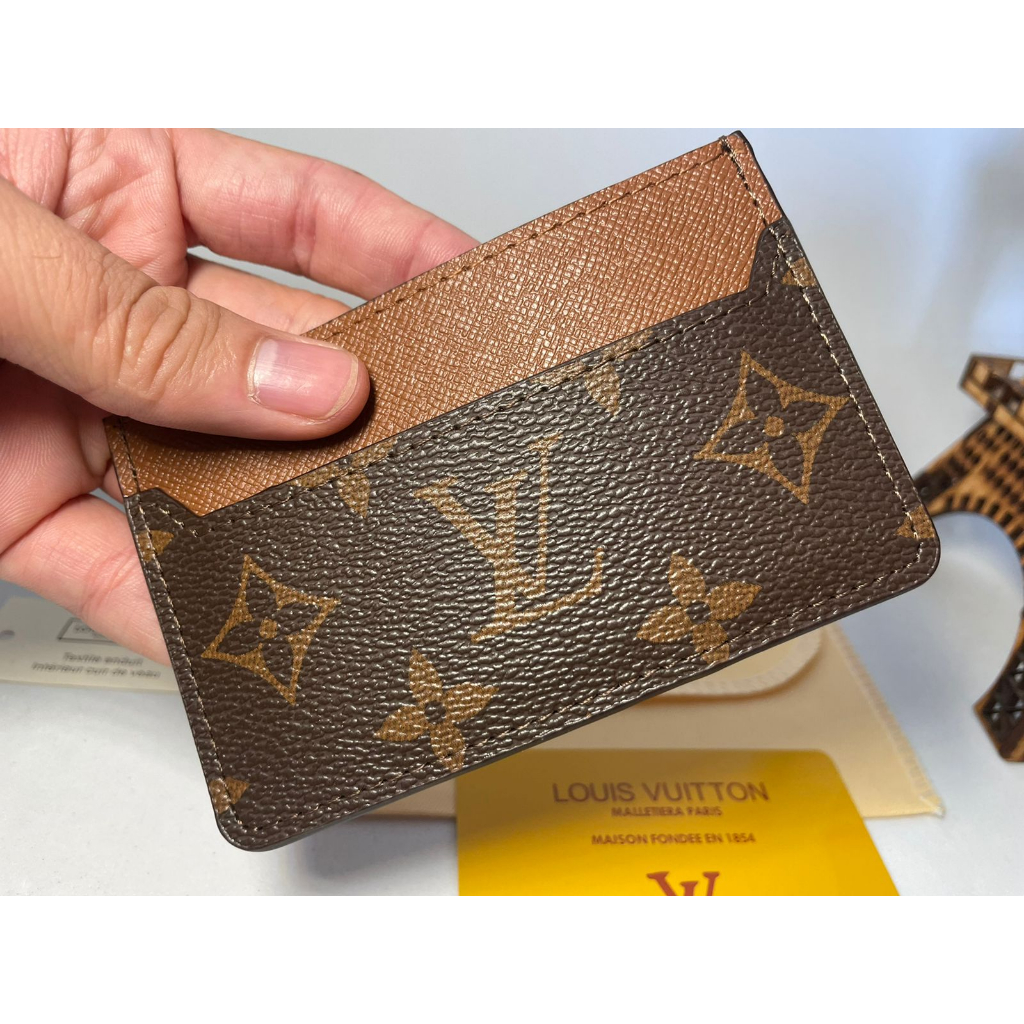 Carteira Masculina Louis Vuitton Couro Tradicional Marrom