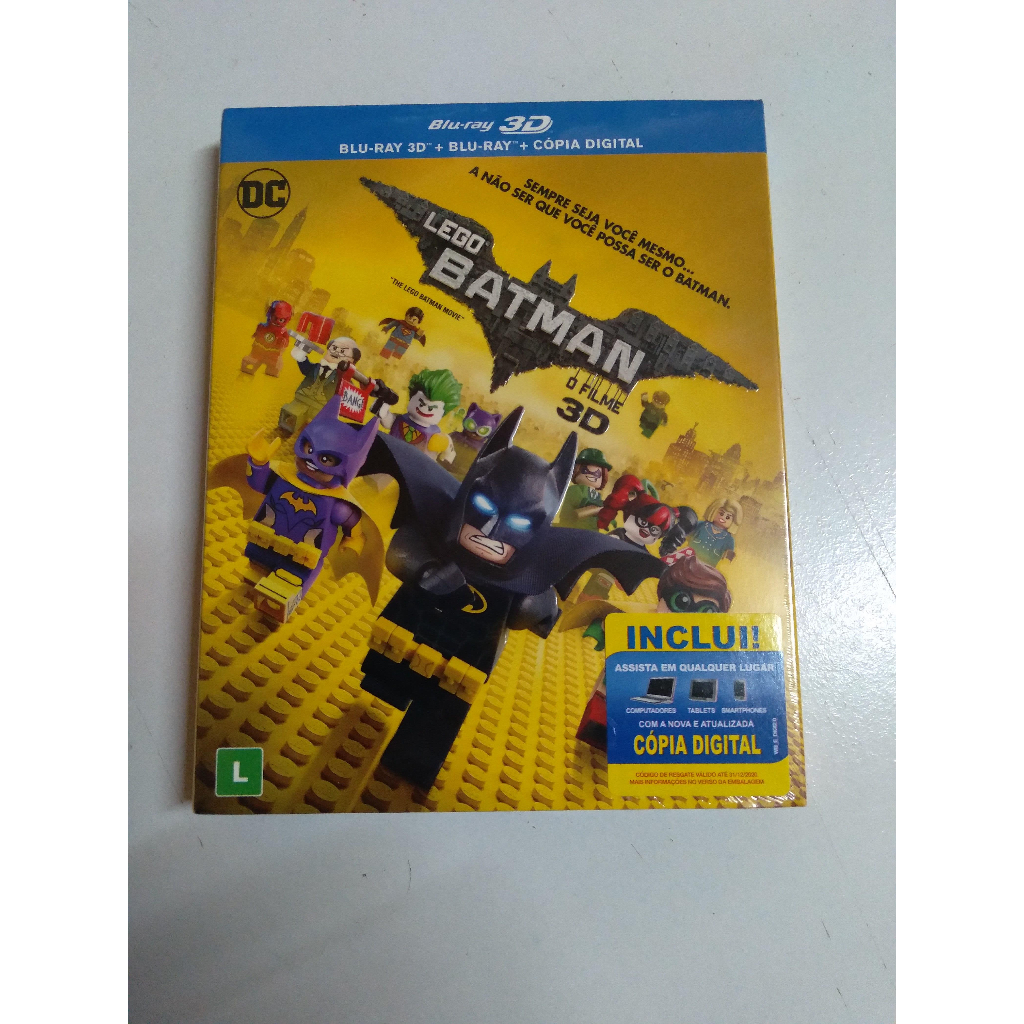  'Lego Batman: O Filme' chega às lojas em Blu