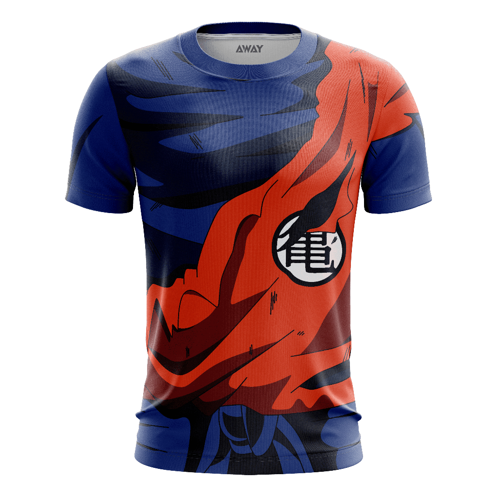 Camiseta Goku Desenho Dragon Ball Z Camisa Infantil Adulto