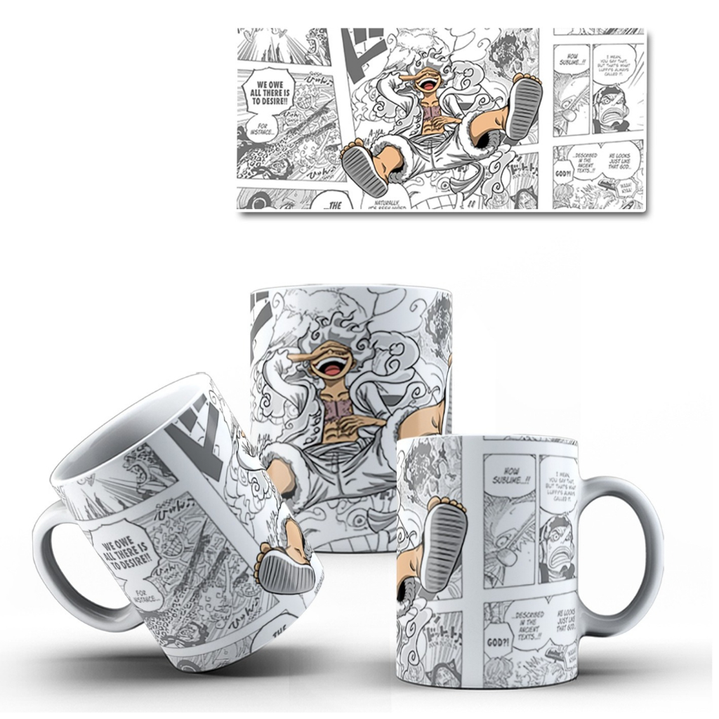 Caneca Personalizada Luffy Gear 5 - One Piece