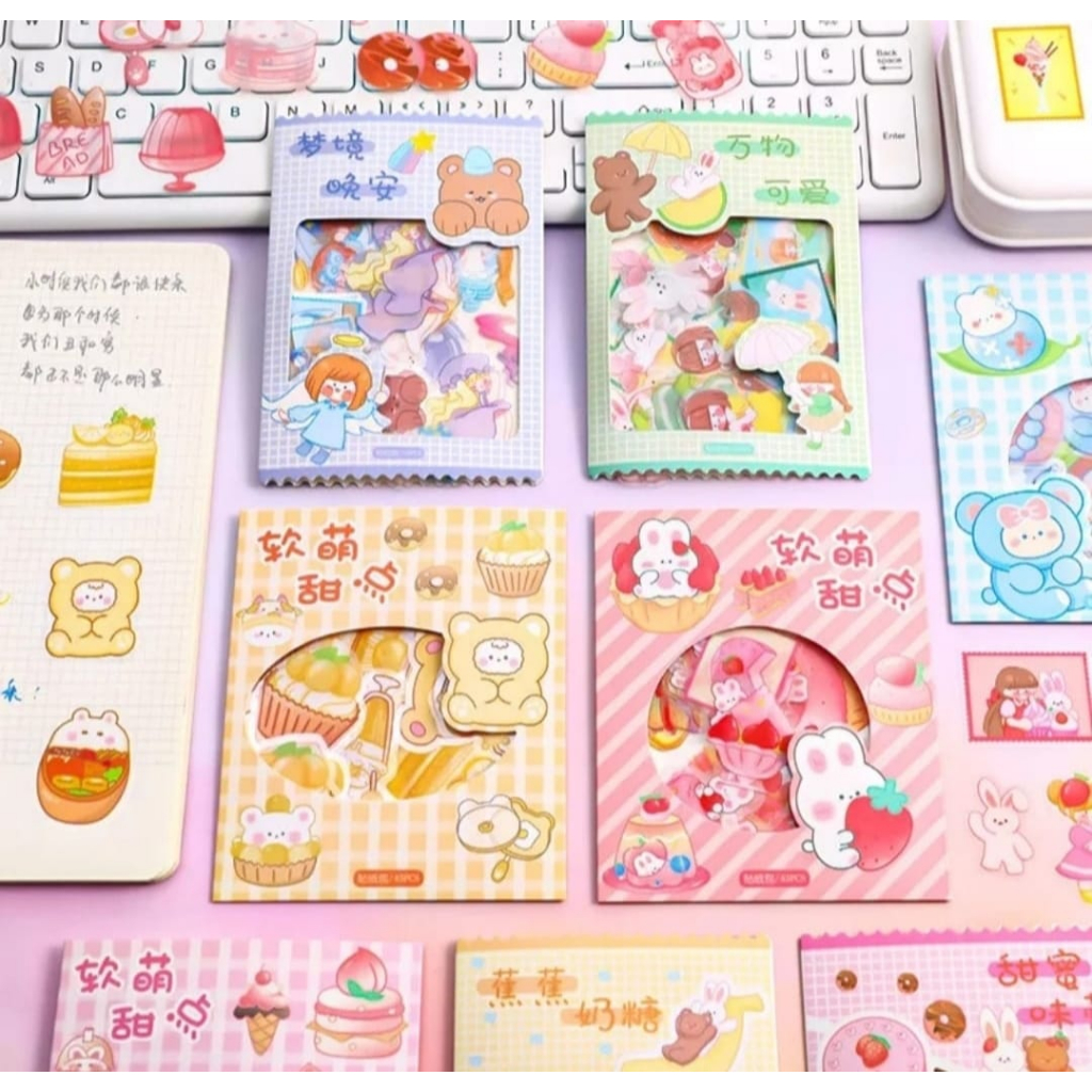 Kit de adesivos kawaii | Shopee Brasil