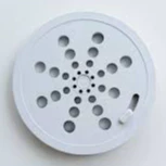 Grelha Branco Ralo 10cm Redondo Overtime Em PVC Abre E Fecha Grelhas BC Chão em Oferta na Shopee